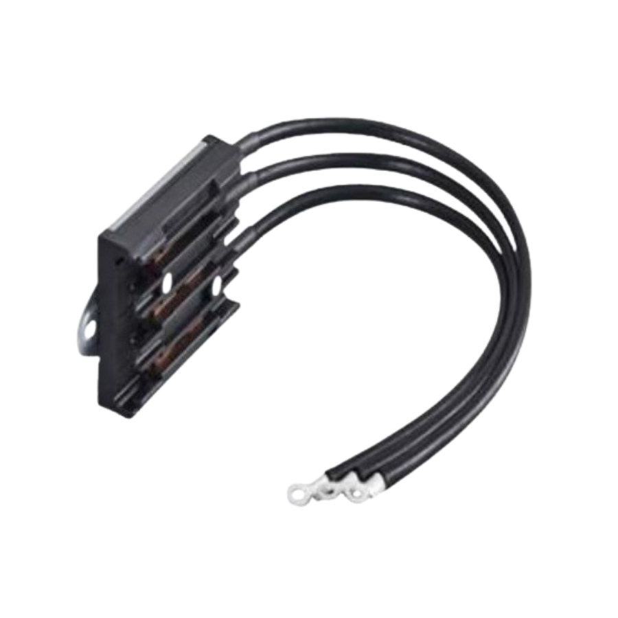 Center feed-in joiner (side-cable type)